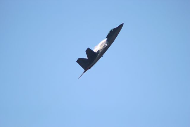 Lockheed F-22 Raptor — - Rocky Mountain Airshow... August/2011