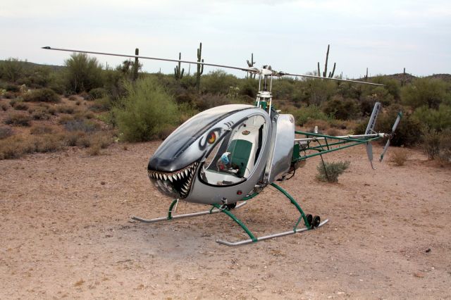 Experimental  (N143PG) - Turbine Helicycle on an Arizona SAR effort