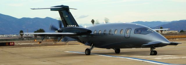Piaggio P.180 Avanti (N9851) - it had just landed