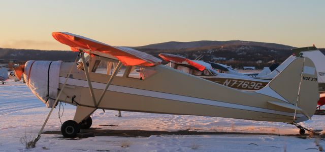 N28319 — - This a True Classic and a very rare a/c. Its a Interstate S-1A built in 1941, one of 320 a/c built by the Interstate Aircraft and Engineering Company. You can see a modern version of it  as an Artic Tern which is another rare a/c with like less than 40 built It was scheduled back into production.