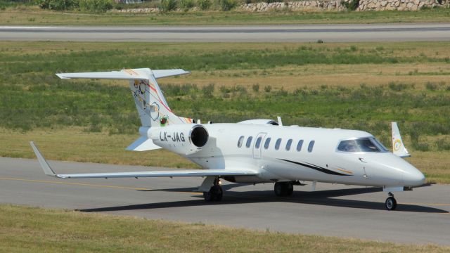 Learjet 45 (LX-JAG)