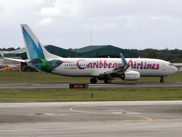 Boeing 737-800 (9Y-TAB)