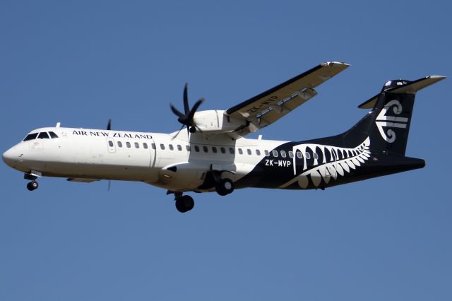 Aerospatiale ATR-72-600 (ZK-MVP) - on 5 February 2021