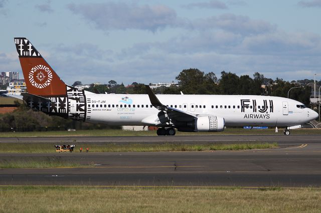 Boeing 737-800 (DQ-FJM) - on 3 December 2017