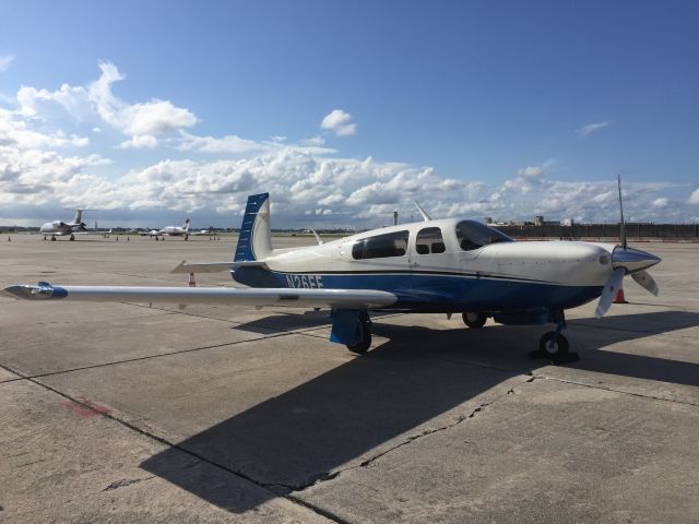 Mooney M-20 (N26FF) - Fresh from wash and wax. 