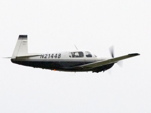 Mooney M-20 Turbo (N21448) - Fast aircraft. No location as per request of the aircraft owner.