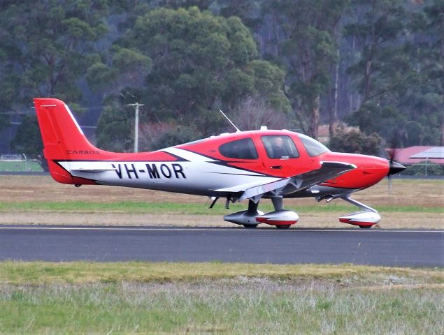 Cirrus SR-22 (VH-MOR) - Cirrus SR22 VH-MOR at Wynyard Airport Tasmania Australia, 8 August 2021