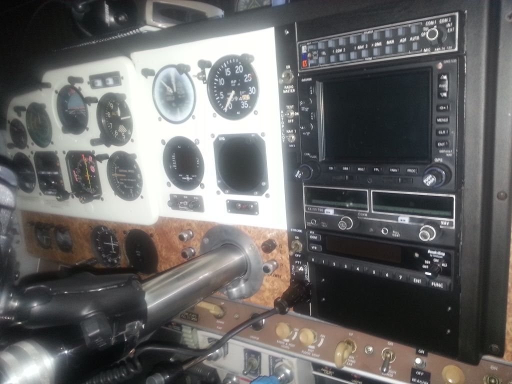 N1705G — - Garmin 530W and ADS-B added.