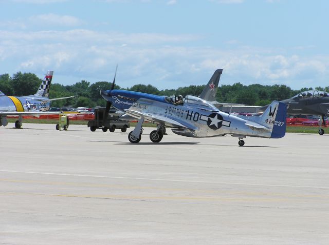 North American P-51 Mustang (N2151D) - "MOONBEAM McSWINE" AT SELFRIDGE