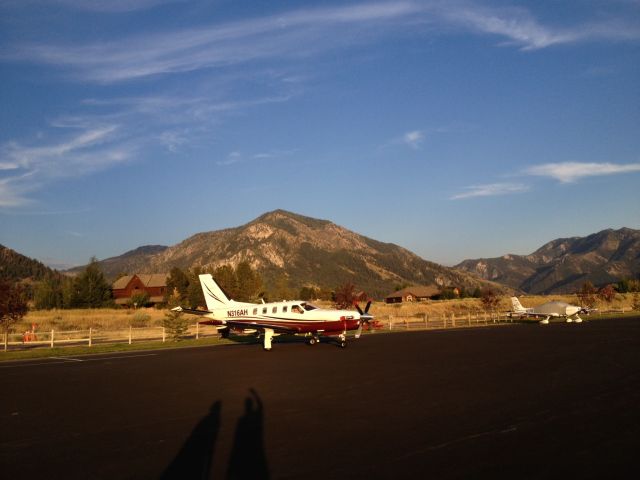 Socata TBM-700 (N316AH) - Wyoming