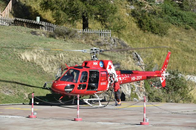 Eurocopter AS-350 AStar (HB-ZOY) - Taken 24 Sep 2023
