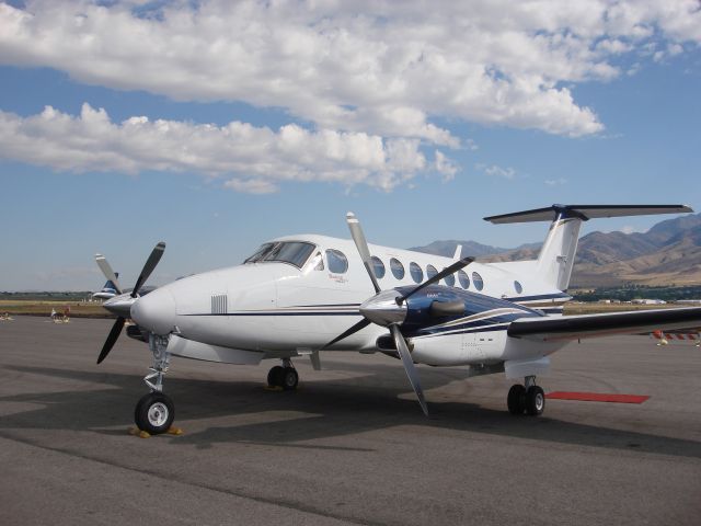 Beechcraft Super King Air 300 (N517DP) - Photo taken somewhere in UTAH by Jonathon Clague.