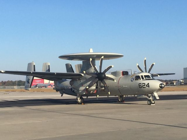 Grumman E-2 Hawkeye (N4355) - 11/14/14 at Meridian Aviation 