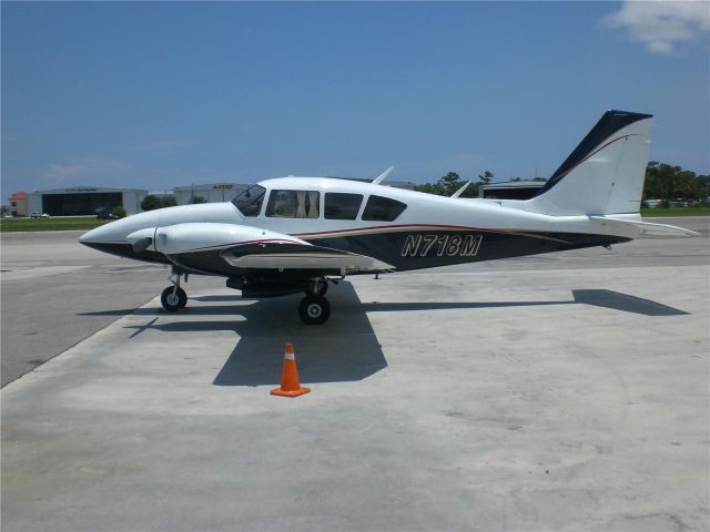 N718M — - Aztec N718M on Ramp in Stuart