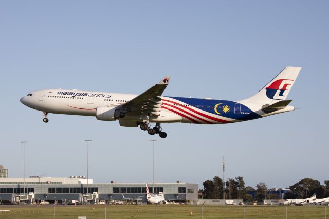 Airbus A330-300 (9M-MTH) - 9M-MTH arriving as MH139 from Kuala Lumpur.