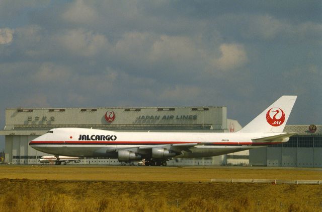 Boeing 747-200 (JA8151) - Departure at narita Intl Airport Ryw34 on 1986/02/23