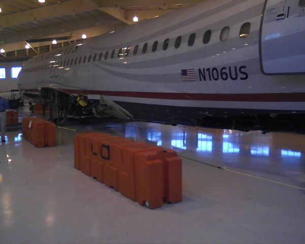 N106US — - High & Dry at the Charlotte Air Museum.