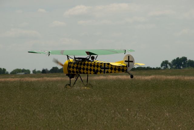 NX8105D — - Fokker D-VIII at Platte Valley Airpark northwest of Hudson, CO has 18V as the FAA identifier