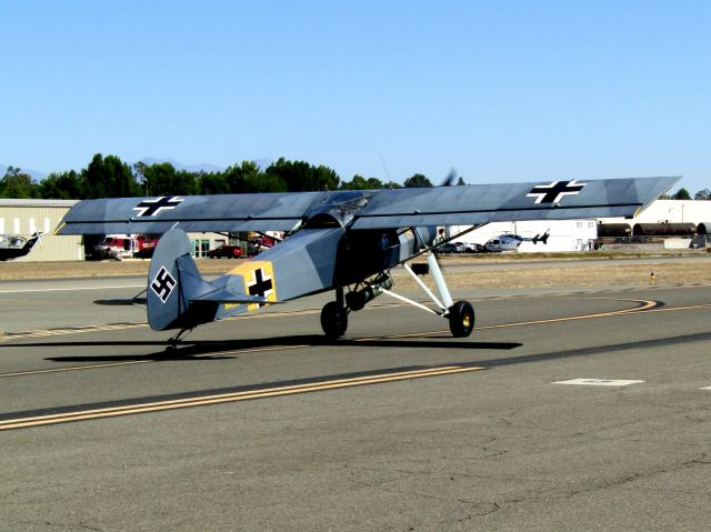 N156BP — - 2019 Slepcev Storch kit built experimental aircraft taxiing to RWY 24 10/10/2021.