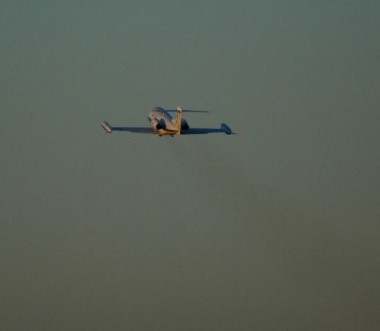 Learjet 25 (NASA616) - Takeoff and climb out of Ponca City Regional Airport (KPNC) OK.