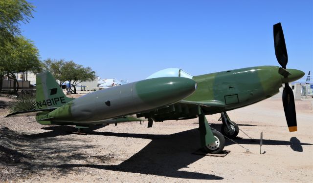 Unknown/Generic Undesignated (N481PE) - 13 Apr 22br /Pima Air and Space Museumbr /Piper PA-48 Enforcer