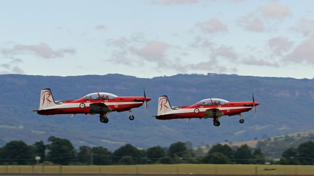 HAWKER DE HAVILLAND PC-9 — - Wings over Illawarra 2016 Australia. RAAF Roulettes