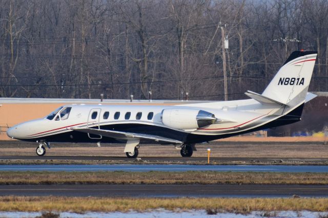 Cessna Citation II (N881A) - 1987 Cessna Citation II (S550) operated by Tucker Jets arriving into the Buffalo Niagara International Airport (KBUF)