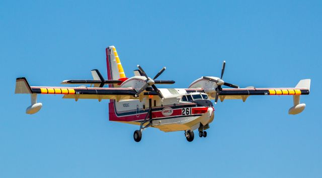 Canadair CL-415 SuperScooper (N392AC) - Spotted at KSDL August 31, 2020