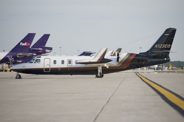 IAI 1124 Westwind (N123EG) - Seen at KFDK on 5/21/2011.