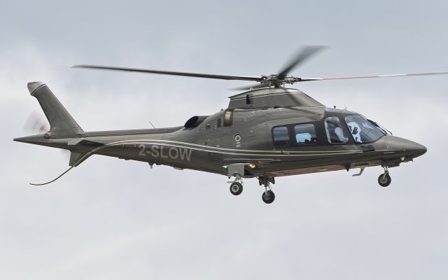 SABCA A-109 (2-SLOW) - 2-SLOW Agusta 109S Grand landing at Jersey 8/Mar/2025