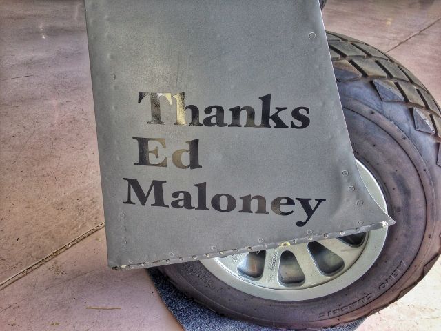 — — - Edward T. Maloney (May 21, 1928 – August 19, 2016) was an American aviation historian based in Southern California.br /He was responsible for building much of the collection of historic airframes displayed at the Planes of Fame Museum at Chino Airport. br /Maloney had the foresight to recognize that todays scrap is tomorrows history, and began collecting odd airframes for a future museum. His first item was reportedly the Ohka Kamikaze rocket in the current collection, acquired in 1946.br /Maloney opened his first aviation museum at Claremont, California on January 12, 1957, and then moved to LA/Ontario International Airport, Ontario, California in the 1960s. His collection included several military aircraft including a rare P-26 Peashooter, a P-51A, a Hanriot HD.1, a Heinkel He 162, the Northrop N9M flying wing test bed, the nose section of a B-36 Peacemaker bomber, and the last active USAF B-17 Flying Fortress bomber, Piccadilly Lilly II (44-83684), br /When Maloney was forced to relocate from the Ontario Airport hangar in 1969, his collection moved to its present location at Chino Airport, California. Maloney remained active in the preservation of aviation history until he died from colon cancer on August 19, 2016, aged 88.br /Thank you Ed Maloney