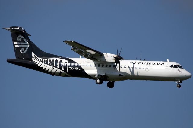 Aerospatiale ATR-72-600 (ZK-MVL) - on 9 September 2018