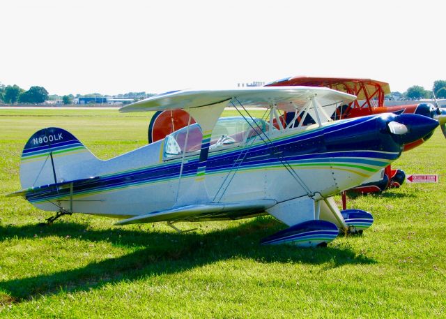 PITTS Special (S-2) (N800LK) - At Oshkosh. Aerotek PITTS S-2A Special