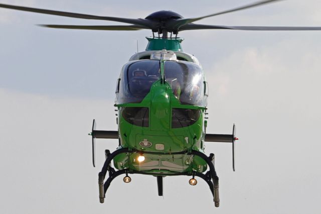 N911PX — - Promedica-1 approaching the landing zone during the Toledo Express Airport triennial emergency exercise on 18 May 2021. 