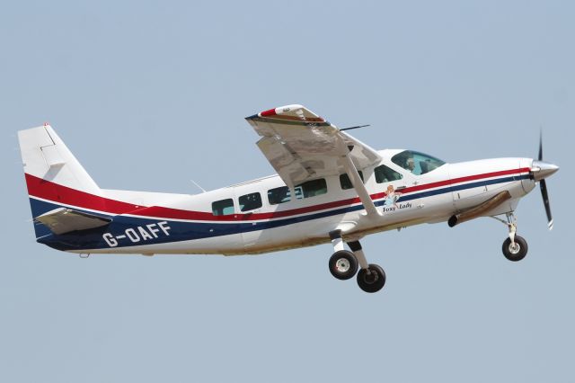 G-OAFF — - Departing Waddington Air Show 2013.