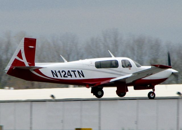 Mooney M-20 (N124TN) - At Downtown Shreveport.