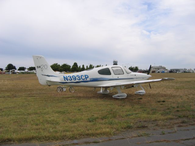 Cirrus SR-20 (N393CP) - THIS WAS AT KMYV, 6/12/09