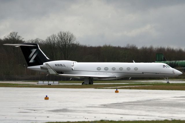 Gulfstream Aerospace Gulfstream V (N169LL) - Parked on the south side on 6-Mar-19 having arrived here on 18-Feb-19.