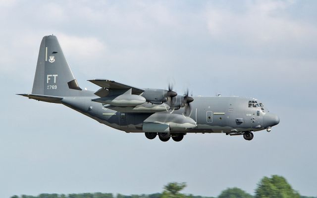 Lockheed C-130 Hercules (12-5769) - "rch69" usaf hc-130j combat king II 12-5769 about to land at shannon from st.johns 25/5/17.