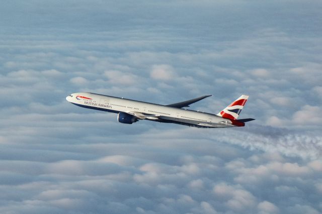 Boeing 777-200 (G-STBA) - Flight 2TG from LHR-ATL on January 12, 2018 over the North Atlantic