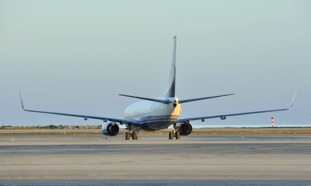 Boeing 737-800 (OE-ILX) - Global Jet Austria Boeing 737-8DR(BBJ2) OE-ILX in Nice