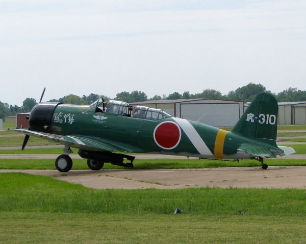 Mitsubishi A6M Zero (N2047) - At Downtown Shreveport.