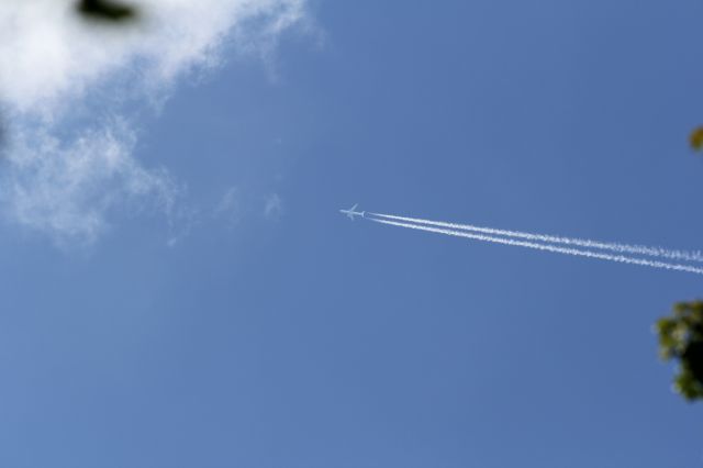 — — - C-32B Air Force Surveillance Aircraft Terra 31 over Thornhurst Pa. Oct. 2017