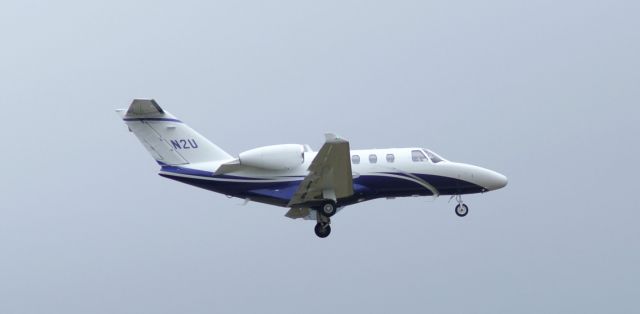 Cessna Citation M2 (N2U) - Landing RWY35 on April 16,2017 