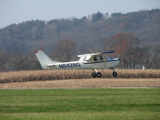 Cessna Commuter (N8428G) - Late fall in Selinsgrove.  Penn Valley Airport.  You should stop by and see this place.