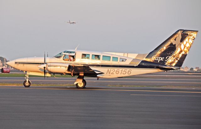 Cessna 402 (N26156) - Cape close up