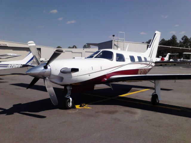 Piper Malibu Meridian (N1071S) - On the ramp at Columbia Aviation.