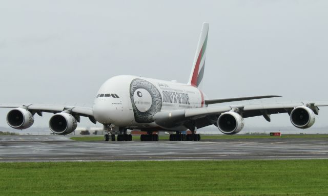 Airbus A380-800 (A6-EVK) - Taken 30/01/23.