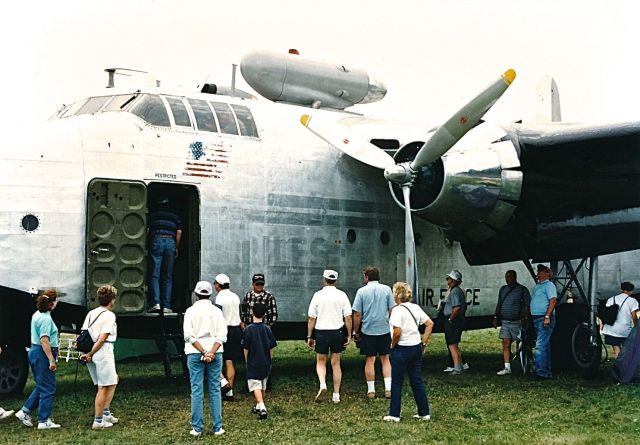 FAIRCHILD (1) Packet (N9701F) - A very rare Fairchild C-82 Packer at the EAA Fly In.  You can see the old markings on the side of the aircraft. One of them is TWA Airlines. Love seeing these rare aircraft.