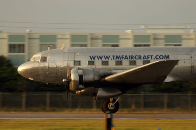 Douglas DC-3 — - A cargo super dc-3 at Miamis Opa-locka airport.  